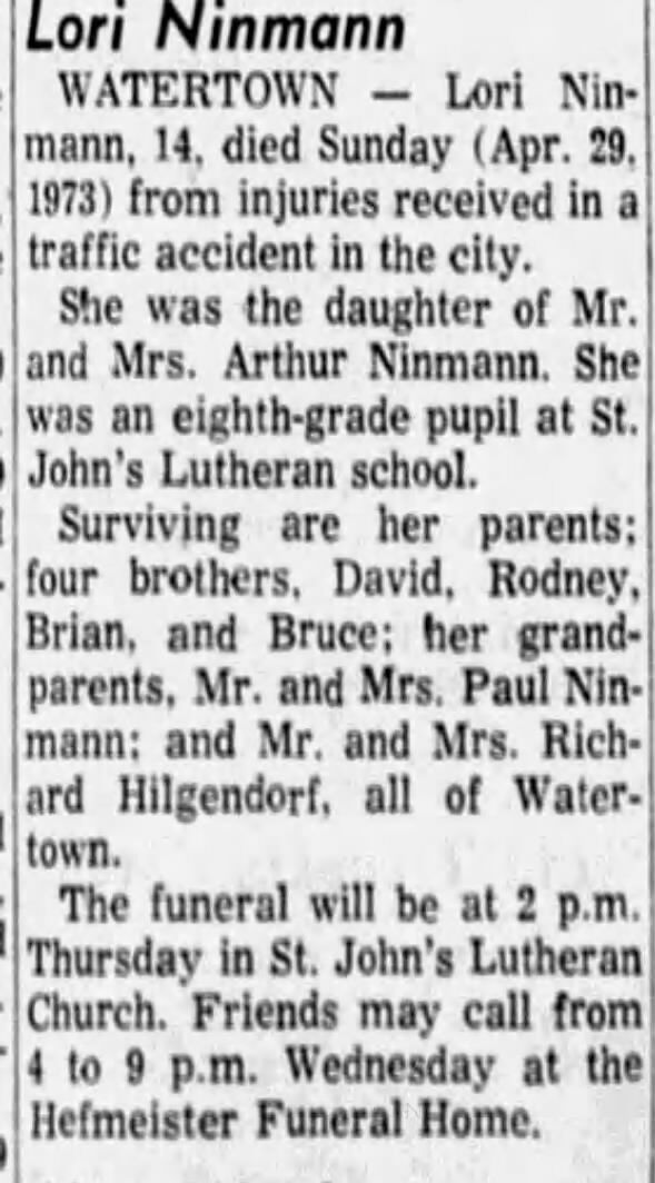 Clipping from Wisconsin State Journal